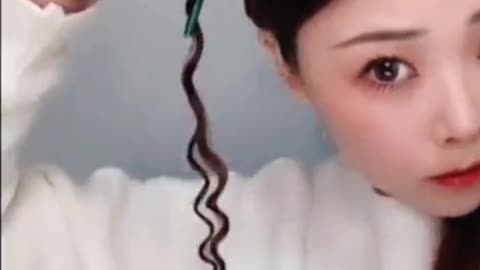 6 ways to Make Curly Style Hair 😍 - Korean Hairstyle Tutorial