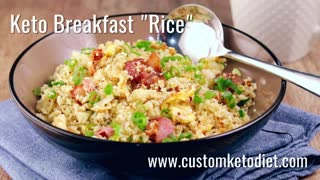 Keto Breakfast Rice