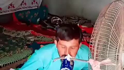 Latest way of drinking coffee and water
