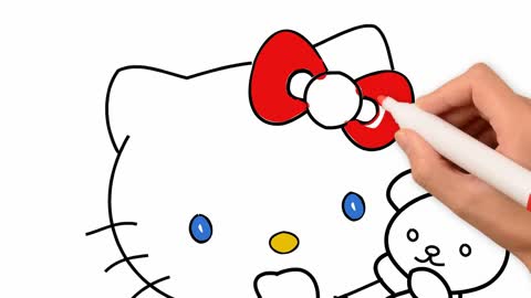 How To Draw Hello Kitty Tutorial