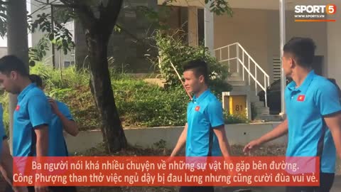 Tuyển thủ Olympic Việt Nam kêu đau lưng hàng loạt