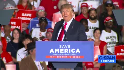 President Trump Holds Rally in Perry, Georgia 9/25/2021