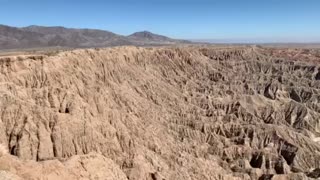 Fonts Point in Anza - Borrego State Park in California