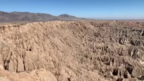 Fonts Point in Anza - Borrego State Park in California