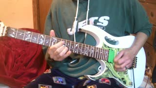 Lunch Time Guitar Jam #18- Improvising Over A Lydian Guitar Backing Track