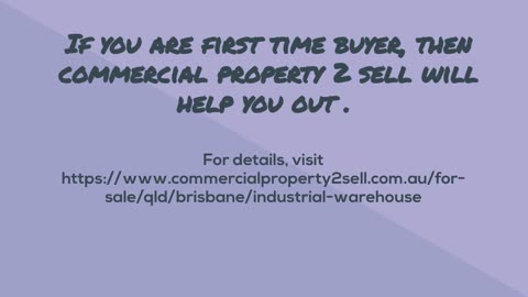 Tips to Buy Industrial Property at Brisbane.