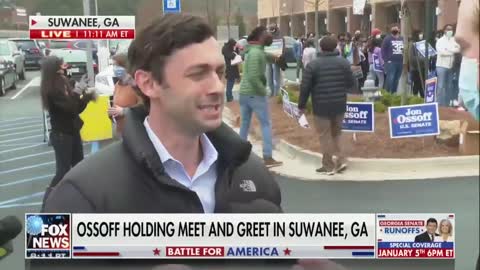 C'mon man! You're a serious reporter! --- Jon Ossoff to Fox News's Peter Doocy.