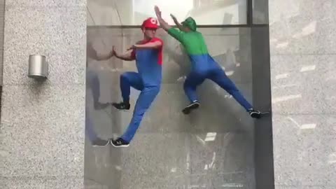 Super Mario in Real life | Risky Stunts