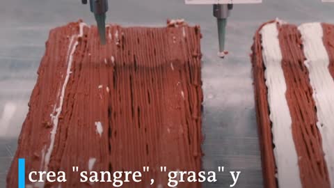 [Video] Filetes de carne impresos, ¿te animas a probarlos?