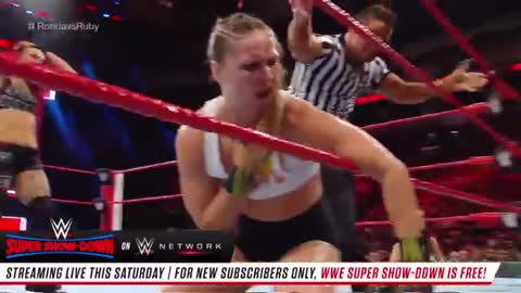 Ronda Rousey vs. Ruby Riott: Raw, Oct.1.2021