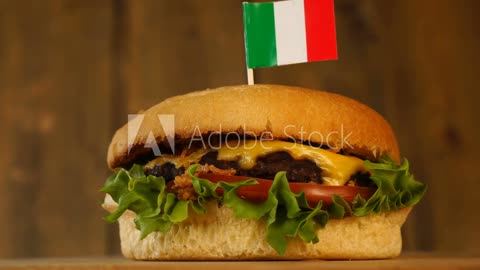 Italian Garlic Butter Burger