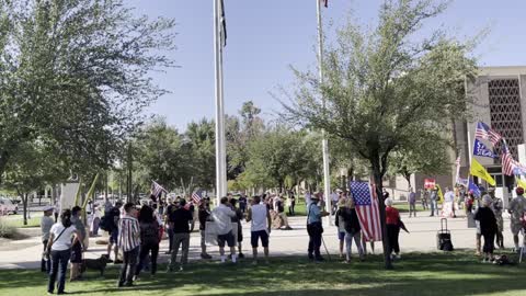 Patriots gather in Phoenix AZ