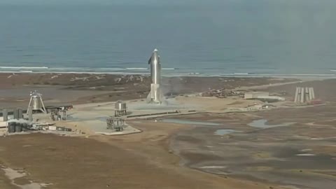 Replay of SpaceX Starship SN10 Test Flight and Landing