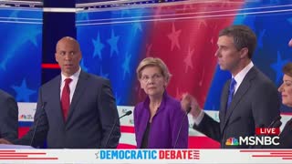 Beto O'Rourke Speaks at Dem debate