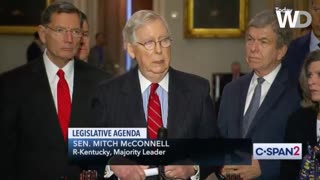 McConnell Doesn't Expect Senate to Remove Trump From Office