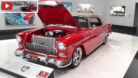 Supercharged V8 Chevy Belair 1955 Convertible Bel Air InSane Classic-cars