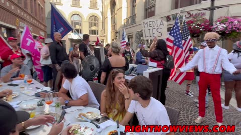 MAGA supporters make their voices heard on Rodeo Drive - Beverly Hills Freedom Rally July