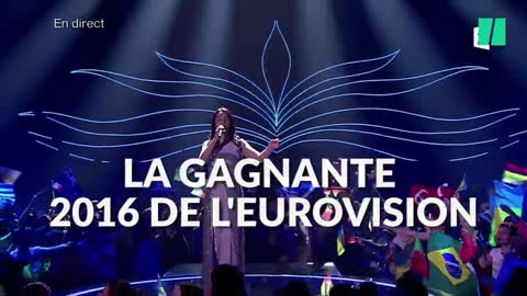 Petit incident sur la scène de l'Eurovision 2017...