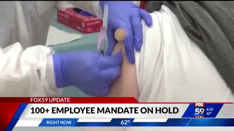 OSHA suspends vaccine mandate enforcement.