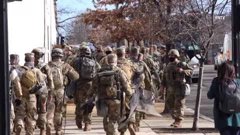 Troops Still Arriving in DC