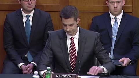 Sen. Tom Cotton: "The confirmation hearing is not a test of ... how many questions they can avoid answering."