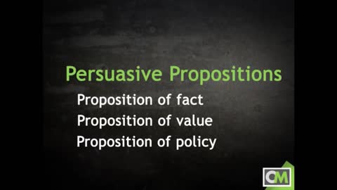 Persuasive Speaking Basics