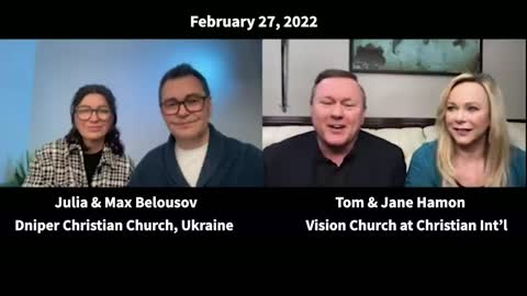 Tom & Jane Hamon: Day Four of the Russian War in Ukraine