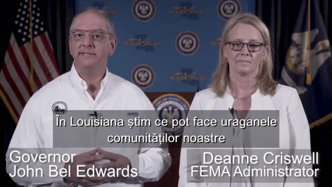 Vaccinul va salveaza de uragan. Propaganda dementa a guvernatorului democrat din Louisiana