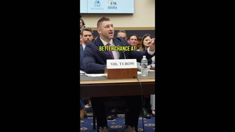 Tim Tebow Asks Congress To Create ‘Rescue Team’ For Trafficked Children