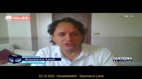 Gianmarco Landi 23.10.2023 CanaleItalia
