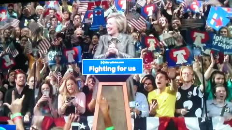 Hillarious Hillary Clingon Shapeshifting On Live TV