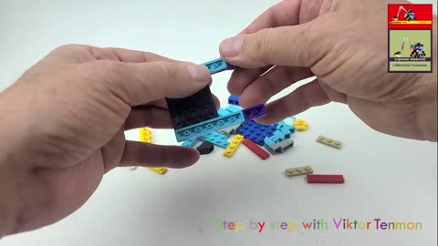 How To Build Italian Car Fiat 500 Of Lego