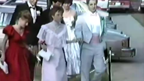 High school prom in 1986