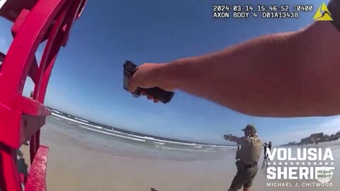 Spring breaker pulls gun on the beach outside Daytona