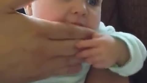 Cute Baby Enjoying Alot