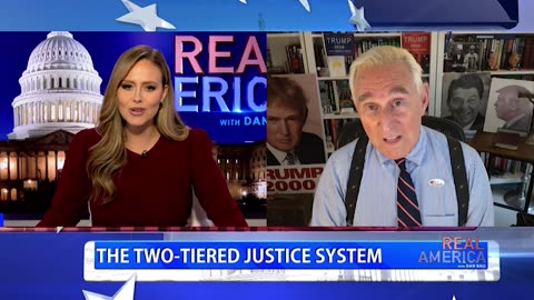 REAL AMERICA -- Stella Escobedo W/ Roger Stone, RPT: Biden Mad About Tanking Poll #s, 3/19/24