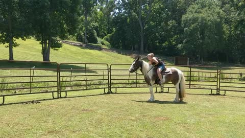 Gypsy Horse Joe's Song Sung Blue - First Ride Part 1