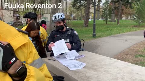 Toronto Police arrested Judy and continues to silence protesters