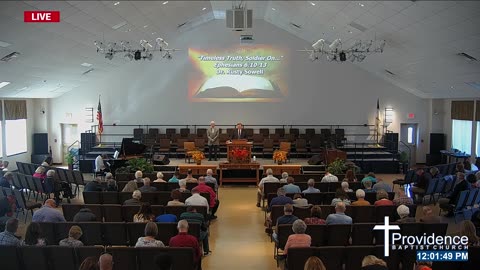 LIVE: Providence Baptist Church on RSBN - Sunday, November 5, 2023
