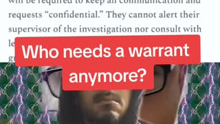 Who needs a warrant anymore? your goverment takes your rights! #yourgovernmenthatesyou