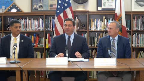 Governor Ron DeSantis Holds Roundtable to Discuss Progress Monitoring