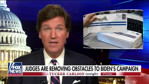 Tucker Explains Ballots Being Found In Ditch(River)