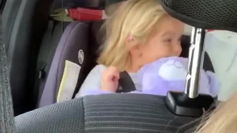 Watch this little girl rap along to her new favorite song