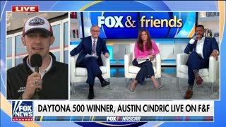 Daytona 500 winner Austin Cindric joins 'Fox & Friends'