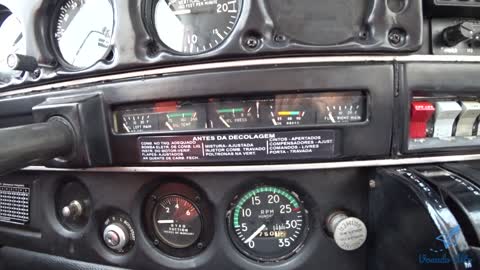 Piper Cherokee PA28A-140 Airplane - Dashboard, Instruments, Nacele Time and Ground School