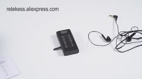 Compact radio tape recorder RETEKESS TR107 with Aliexpress