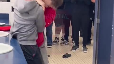 American boys fights for bulling him in school / follow for more