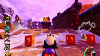 Barin Ruins Nintendo Switch Gameplay - Crash Team Racing Nitro-Fueled