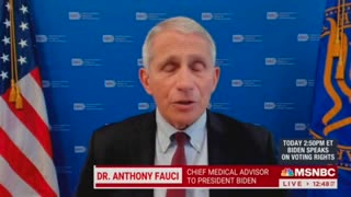 Dr. Fauci wants kids 3 years old & up to continue wearing masks