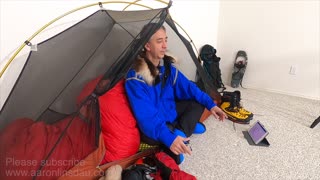 How to Handle Extreme Winter Danger Camping Extreme Cold (4k UHD)